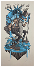 MAZZA "Under Repair" Speckletone Screen Print