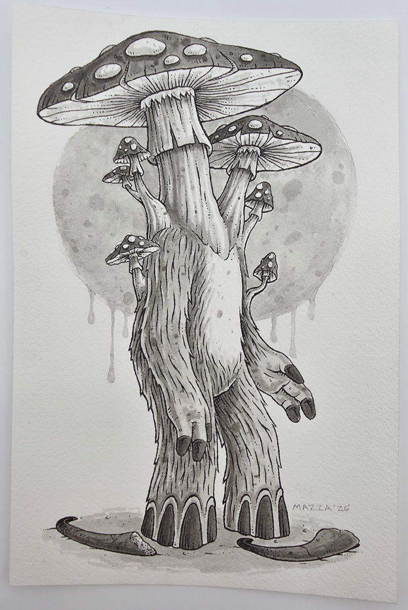 MAZZA "Eyes of the Forest 2" Framed Original