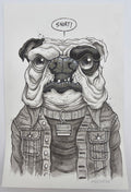 MAZZA "Brutus" Framed Original