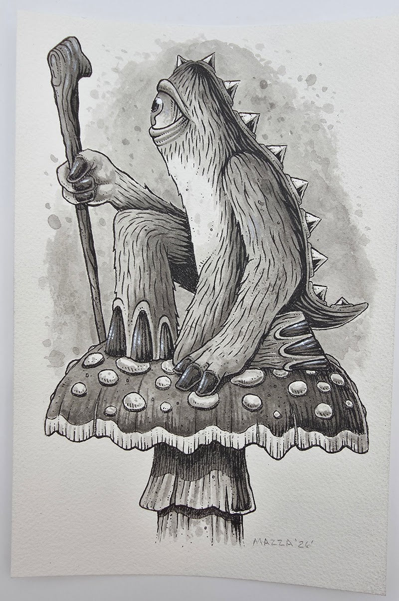 MAZZA "Eyes of the Forest 1" Framed Original