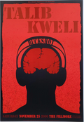 F830 Talib Kweli, Buckshot, The Fillmore by Shona Dutta - November 25, 2006 - San Francisco, Fillmore Gig Print