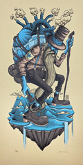 MAZZA "Under Repair" Manila Screen Print