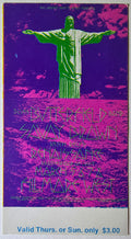 Butterfield Blues Band, Savoy Brown, Rebassance, The Fillmore by David Singer - March 5 & 8, 1970 - Vintage Concert Ticket
