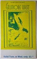 Canned Heat, Preservation Hall Jazz Band, Everly Brothers, Sons Of Champlin, The Fillmore by David Singer - July 29-30, 1969 - Vintage Concert Ticket