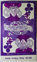 Donovan, H.P. Lovecraft, Mother Earth, The Fillmore by Nicholas Kouninos - November 24, 1967 - Vintage Concert Ticket