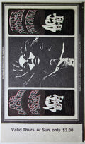 Joe Cocker & The Grease Band, Little Richard, The Move, The Fillmore by David Singer, Randy Tuten - October 16 & 19, 1969 - Vintage Concert Ticket