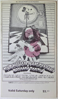 Taj Mahal, Buddy Guy, Spooky Tooth, The Fillmore by Randy Tuten - September 20, 1969 - Vintage Concert Ticket
