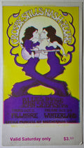 Crosby, Stills, Nash & Young, Blues Image, John Sebastian, The Fillmore by Greg Irons - October 4, 1969 - Vintage Concert Ticket