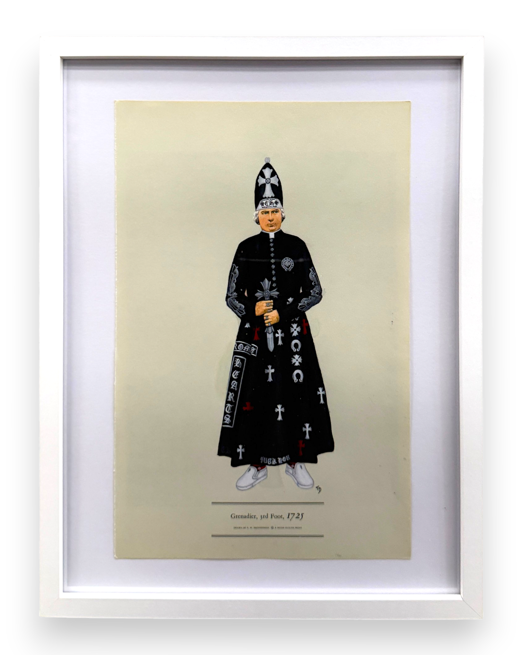 Thrifty Davinci "Chaplain Chrome Hearts"