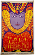 The Grateful Dead, The Fillmore by Wes Wilson - December 9-11, 1966 - Vintage Gig Print