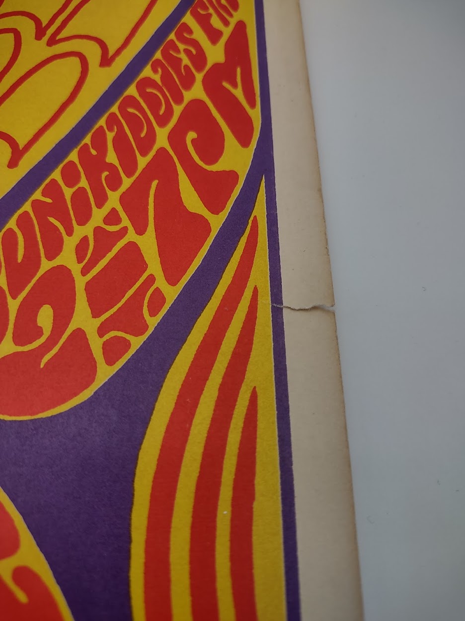 The Grateful Dead, The Fillmore by Wes Wilson - December 9-11, 1966 - Vintage Gig Print