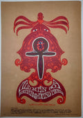 Allmen Joy, Denver Dog by Stanley Mouse, Alton Kelley - October 27-28, 1967 - Family Dog Vintage Gig Print
