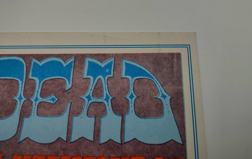 The Grateful Dead, The Avalon Ballroom by Rick Griffin - March 24-25, 1967 - Vintage Gig Print