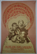 The Fourth Way, The Sons Of Champlin, The Avalon Ballroom by Bob Schnepf - March 29-31, 1968 - Family Dog Vintage Gig Print