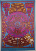 Junior Wells, Santana Blues Band, The Avalon Ballroom by William Henry - May 17-19, 1968 - Family Dog Vintage Gig Print
