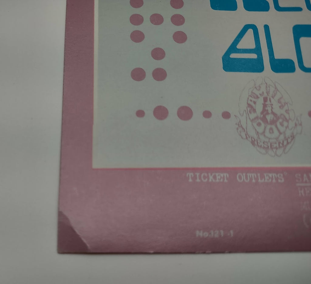 Taj Mahal, The Avalon Ballroom by Paul Kagan, David Smith - May 31 - June 1-2, 1968 - Family Dog Vintage Gig Print