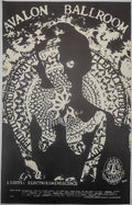 Frumious Bandersnatch, The Avalon Ballroom by Larry Stark - June 14-16, 1968 - Family Dog Vintage Gig Print