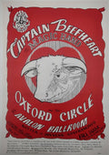 Captain Beefheart, Oxford Circle, The Avalon Ballroom by Stanley Mouse - June 17-18, 1966 - Family Dog Vintage Gig Print