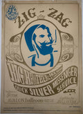 Big Brother & The Holding Company, Quicksilver Messenger Service, The Avalon Ballroom by Stanley Mouse, Alton Kelley - June 24-25, 1966 - Family Dog Vintage Gig Print