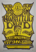 The Grateful Dead, Sopwith Camel, The Avalon Ballroom by Stanley Mouse, Alton Kelley - August 19-20, 1966 - Family Dog Vintage Gig Print
