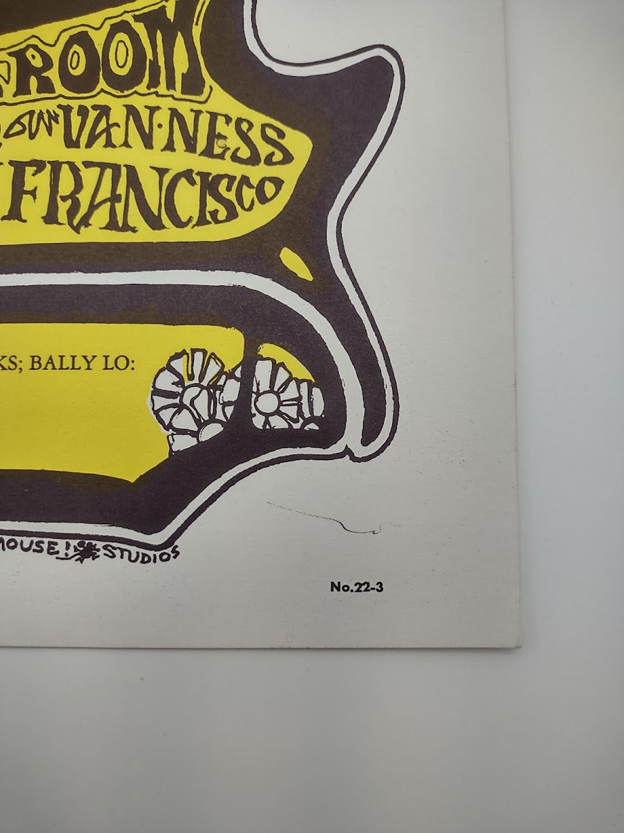 The Grateful Dead, Sopwith Camel, The Avalon Ballroom by Stanley Mouse, Alton Kelley - August 19-20, 1966 - Family Dog Vintage Gig Print