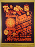 Quicksilver Messenger Service, Big Brother & The Holding Company, The Avalon Ballroom by Victor Moscoso - November 25-26, 1966 - Family Dog Vintage Gig Print