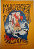 Country Joe & The Fish, Moby Grape, The Avalon Ballroom by Stanley Mouse, Alton Kelley - December 30-31, 1966 - Family Dog Vintage Gig Print