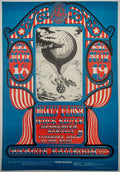 Daily Flash, Quicksilver Messenger Service, Country Joe & The Fish, The Avalon Ballroom by Stanley Mouse, Alton Kelley - November 18-19, 1966 - Family Dog Vintage Gig Print