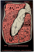 Grateful Dead, Jefferson Airplane, The Fillmore by Wes Wilson - September 2-5, 1966 - Vintage Gig Print