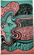 The Grateful Dead, The Fillmore by Wes Wilson - February 24-26, 1967 - Vintage Gig Print