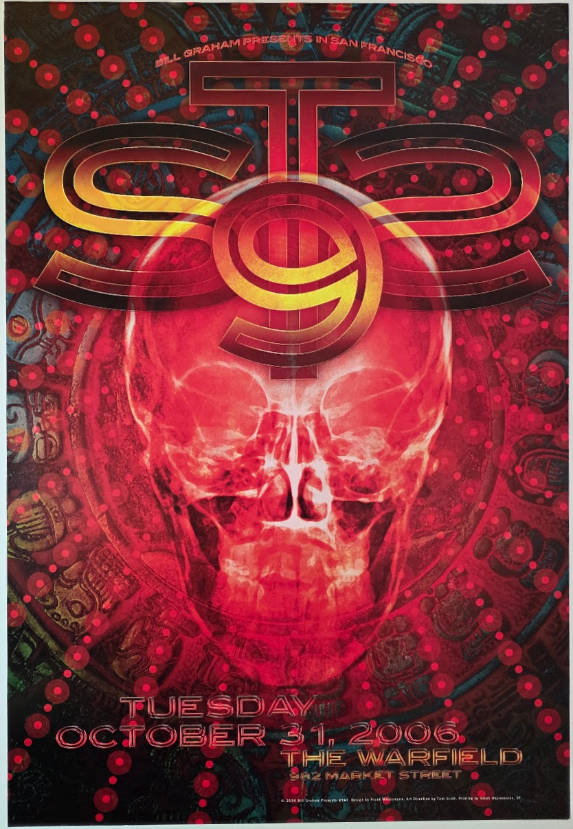 Sound Tribe Sector 9, The Warfield by Frank Wiedmann - October 31, 2006 - Gig Print