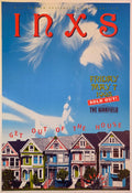 INXS, The Warfield by Arlene Owseichik - May 7, 1993 - Gig Print