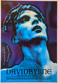 David Byrne, The Mermen, The Warfield by Su Suttle - July 2, 1994 - Gig Print