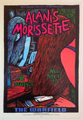 Alanis Morissette, The Rentals, The Warfield by John Howard - November 15, 1995 - Gig Print