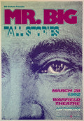 Mr. Big, Tall Stories, The Warfield by Elsa Bouman - March 28, 1992 - Gig Print