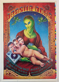 The Beastie Boys, A Tribe Called Quest Tour Printers Proof by EMEK - September 13-14, August 2, 1998 - Gig Print