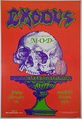 Exodus, The Warfield by Arlene Owseichik - February 26, 1988 - Gig Print