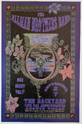 The Allman Brothers Band, The Derek Trucks Band, Live Oak Amphitheatre by Jeff Miller - September 27, 2002 - Gig Print