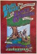 Bela Fleck & The Flecktones, David Grisman Quintet, The Warfield by Dave Huckins - November 11, 1999 - Gig Print