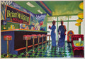 Brian Wilson, The Warfield by Christopher Peterson - October 20, 1999 - Gig Print