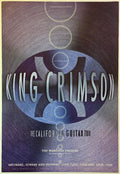 King Crimson, The California Guitar Trio, The Warfield by Rex Ray - June 24-26, 1995 - Gig Print