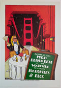 MGD, Blind Date, Foo Fighters, Beck, The Warfield by Curtis Whitson - October 26, 2000 - Gig Print