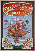 The String Cheese Incident, The Warfield by Dave Huckins - March 17-18, 2000 - Gig Print