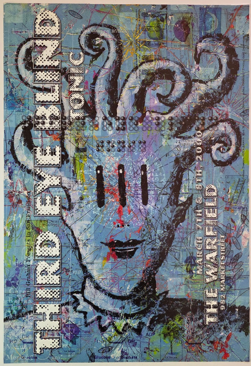 Third Eye Blind, The Warfield by Mark M. Gettys - March 7-8, 2000 - Gig Print