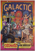 Galactic, Ozomatli, The Warfield by Harry Rossit - December 31, 2000 - Gig Print