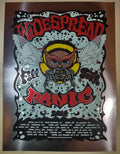 ZZ97 "Widespread Panic Tour" Billy Perkins Silver Foil Variant Print